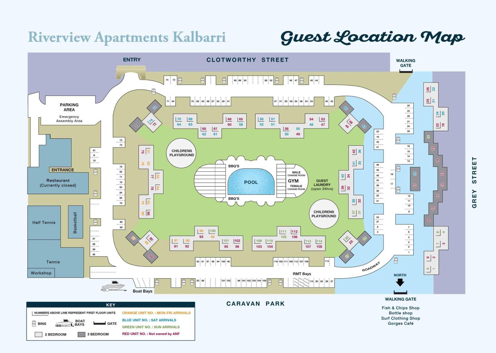 Apartment Riverview 14 - Wa
